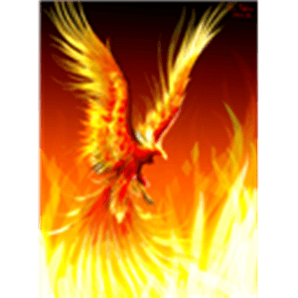 Flaming Birds Logo - Flaming Phoenix logo - Roblox
