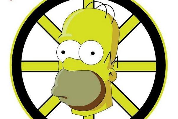 The Simpsons Logo - Graphic Designer Uses 'The Simpsons' to Redesign NHL Logos ...