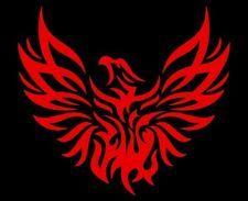 Flaming Birds Logo - Phoenix Decal