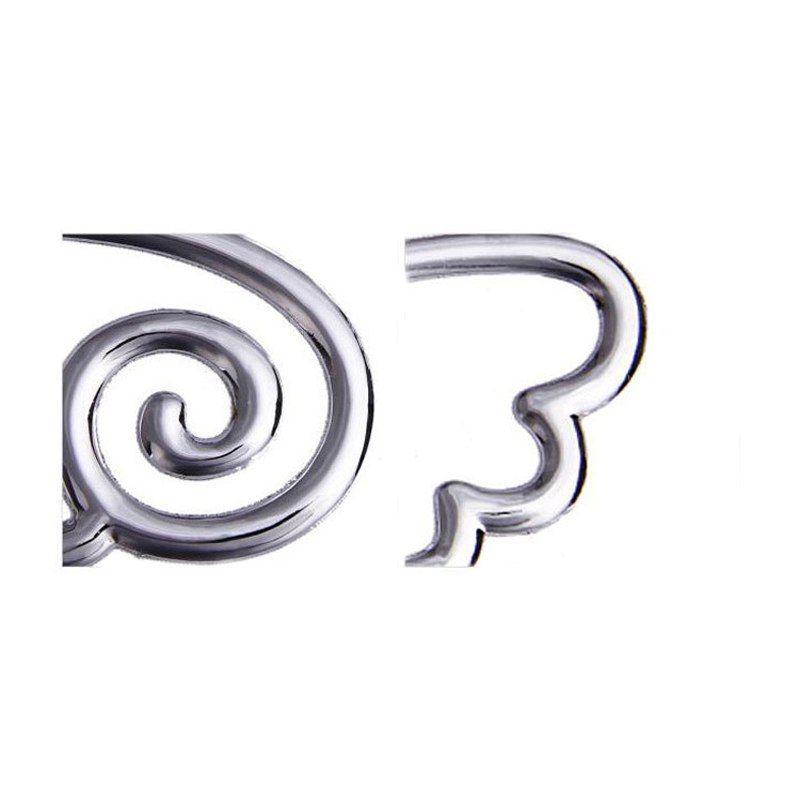 Spiral Car Logo - Rylybons Car Styling Angel Wings Sticker Car Logo Emblem Badge ...