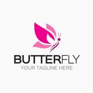Horse Butterfly Logo - Horse Logo