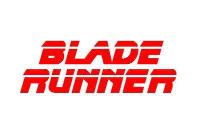 Red Blade Logo - RED BLADE RUNNER Logo Bumper Window EURO CAR VAN Phone iPad Vinyl ...