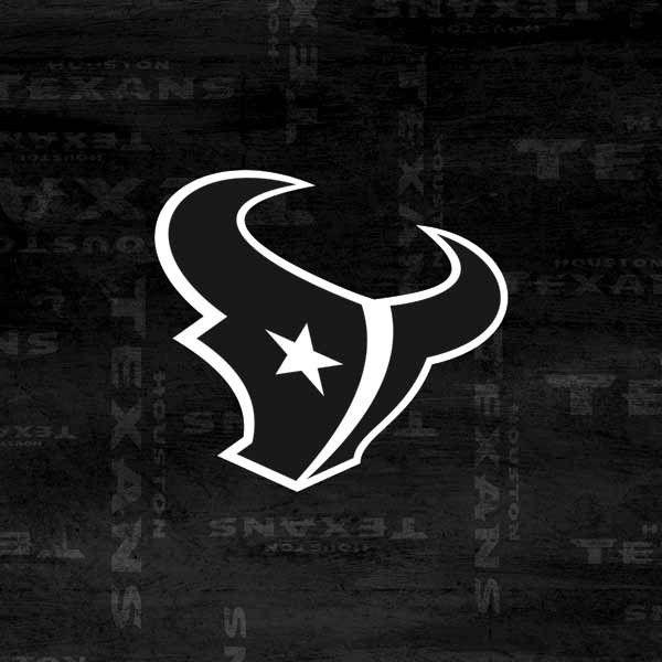 Black Texans Logo - Houston Texans Black & White OtterBox Commuter Galaxy S7 Edge Skin | NFL
