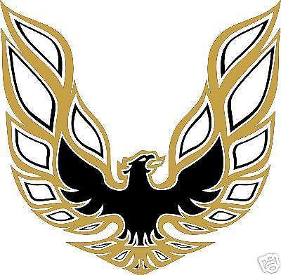 Flaming Birds Logo - Firebird Hood Decal | eBay