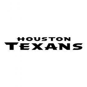 Black Texans Logo - Black CAD CUT Houston Texans Script Logo 2002 Present Heat Transfers