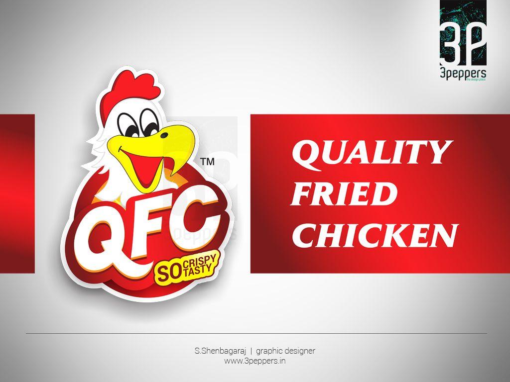 QFC Logo - QUALITY FRIED CHICKEN logo design