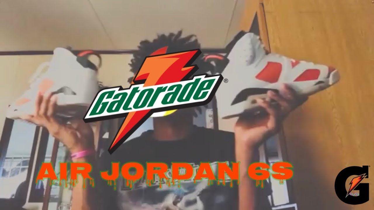 Jordan Lit Logo - AIR JORDAN LIKE MIKE GATORADE 6s LIT SNEAKER REVIEW