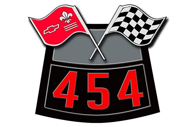 454 Logo - 247Skins Vinyl Decal for Chevy Air Cleaner Filter