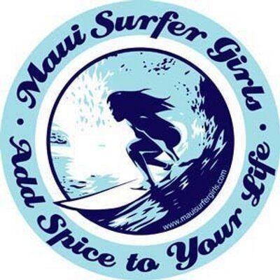 Girl Surf Logo - Maui Surfer Girls