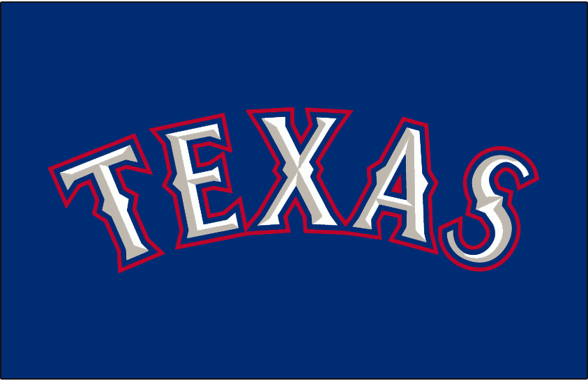 Texas Rangers Logo - Texas Rangers Jersey Logo League (AL) Creamer's