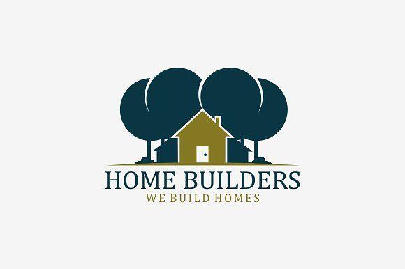 Home Builder Logo - Home Builders Logo Logo Templates Creative Market