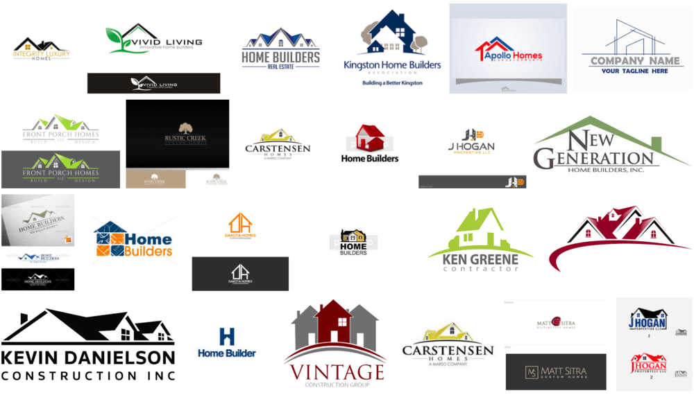 Home Builder Logo - Home Builders: Blow The Roof Off Your Logo! And 4 Other Marketing