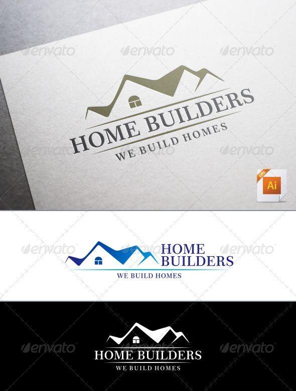 Home Builder Logo - Home Builders Logo - Buildings Logo Templates | Art 183 | Logos ...