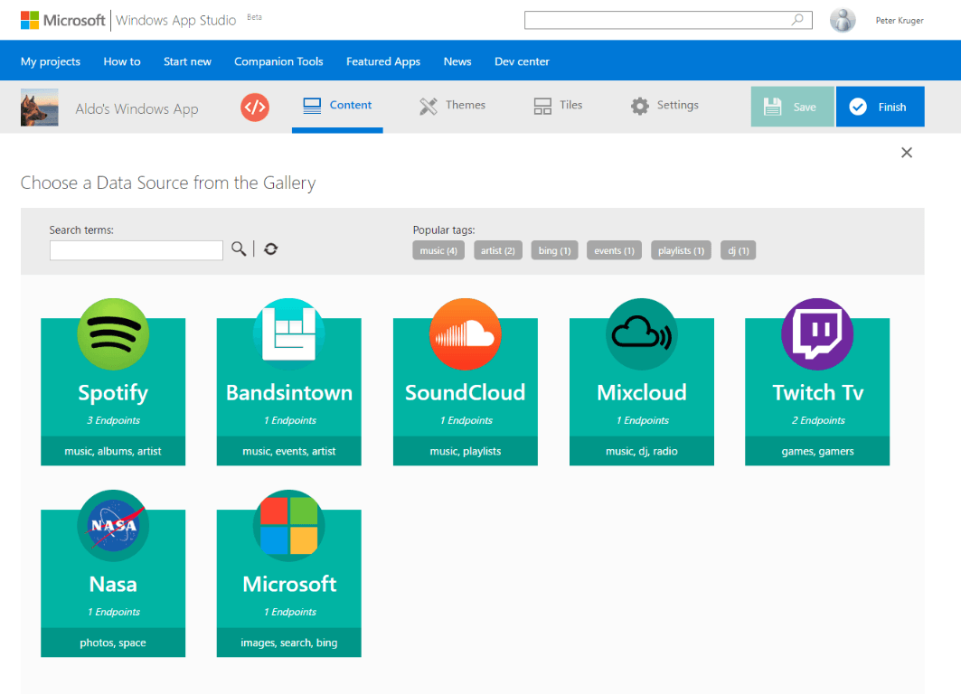 Microsoft Windows App Logo - Microsoft updates Windows App Studio with an API gallery