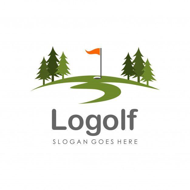 Golf Logo - Golf logo design template Vector | Premium Download