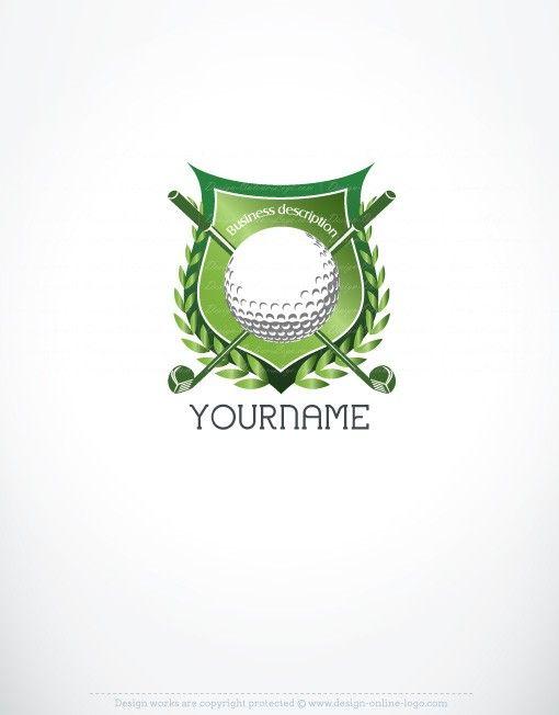 Golf Logo - Exclusive Design: Golf Logo + FREE Business Card Logo