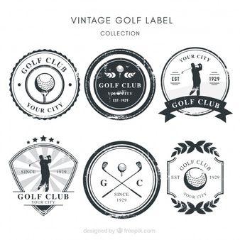 Black and White Golf Logo - Golf Vectors, Photos and PSD files | Free Download