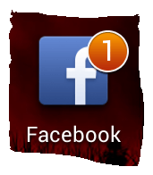 Android Facebook App Logo - How to display count of notifications in app launcher icon