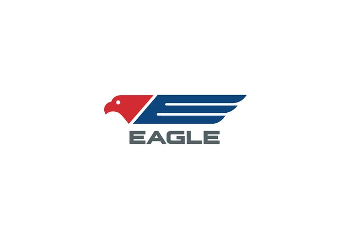 Flying Motor Logo - Logo Eagle Flying by Sentavio on Envato Elements