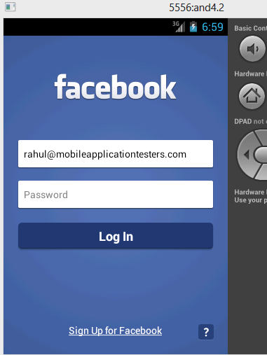 Android Facebook App Logo