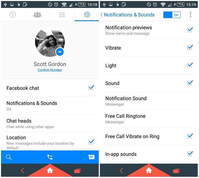 Android Facebook App Logo - Facebook Messenger tips and tricks: from notifications to locations ...