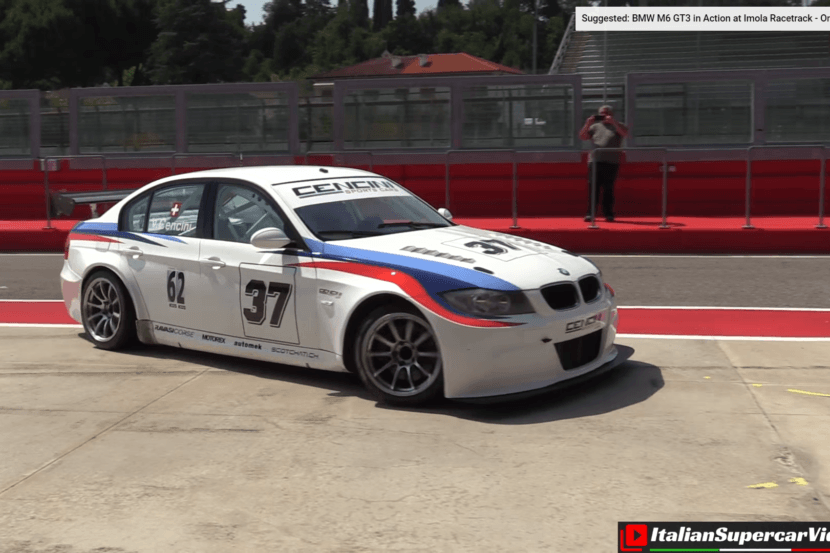 BMW M3 Racing Logo - VIDEO: E90 BMW M3 race car with E30 M3 engine