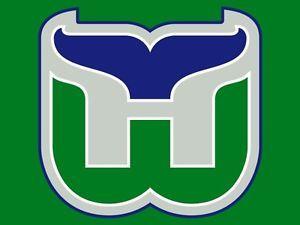 3 Green Logo - CUSTOM MADE COLLECTIBLE HARTFORD CT. WHALERS GREEN LOGO MAGNET (3⅞ ...