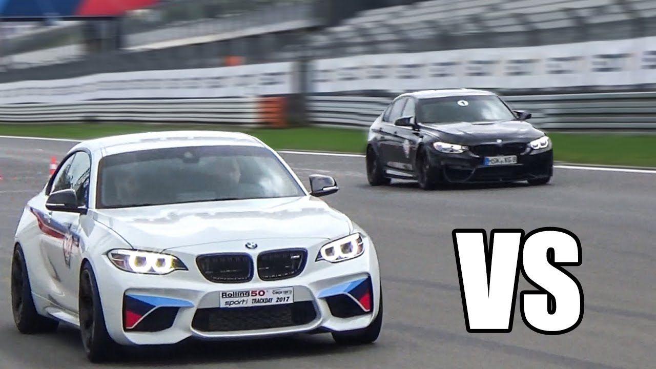 BMW M3 Racing Logo - BMW M2 vs BMW M3 - DRAG RACE - YouTube