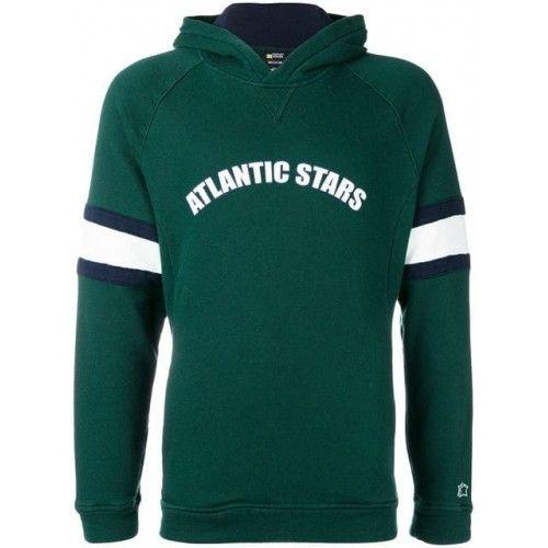 3 Green Logo - Atlantic Stars logo print sweatshirt 3 GREEN Cotton 100% Men's ...