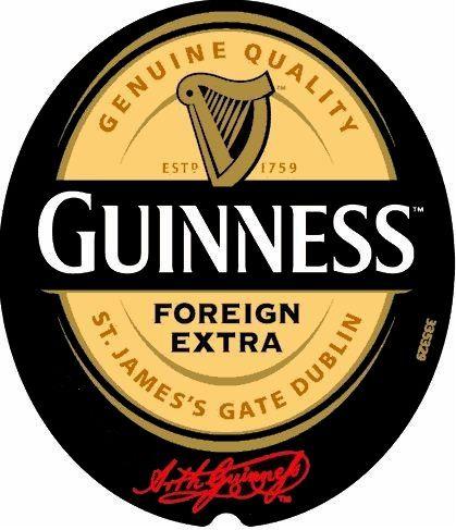 Guinness Beer Logo - Guinness Foreign Extra Stout