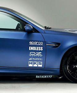 BMW M3 Racing Logo - BMW M3 M5 M6 Racing Sponsors sport car sticker emblem logo decal ...