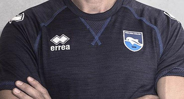 Pescara Calcio Logo - Pescara Calcio 17 18 Home, Away & Third Kits Revealed