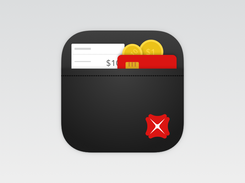 Google Wallet App Logo - Wallet Icon by Bady | Dribbble | Dribbble