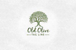 Olive Tree Logo - Olive Tree Logo Logo Templates Creative Market
