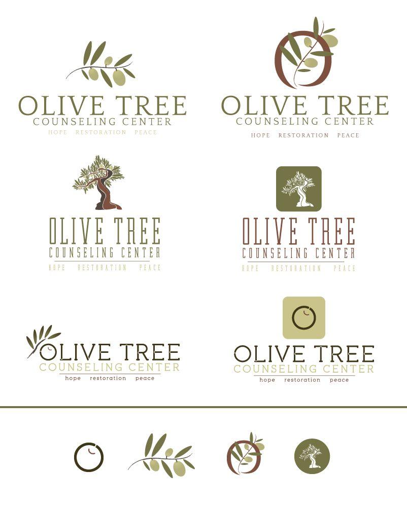 Olive Tree Logo - rojo foto // design » Olive Tree . Logo Design » Chicagoland Wedding ...