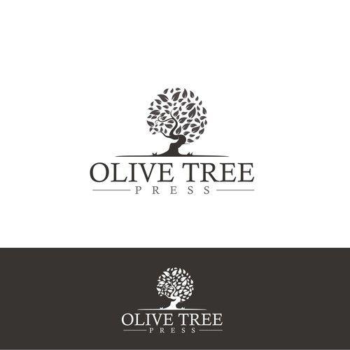 Olive Tree Logo - Show your flair with a Super cute olive tree logo for publishing