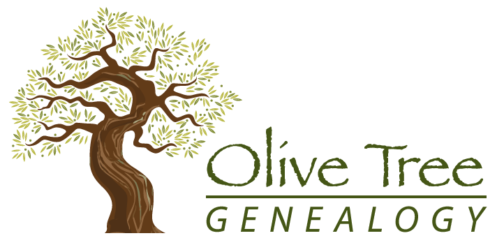 Olive Tree Logo - Olive Tree Genealogy Blog: TaDa! Olive Tree Genealogy New Logo!