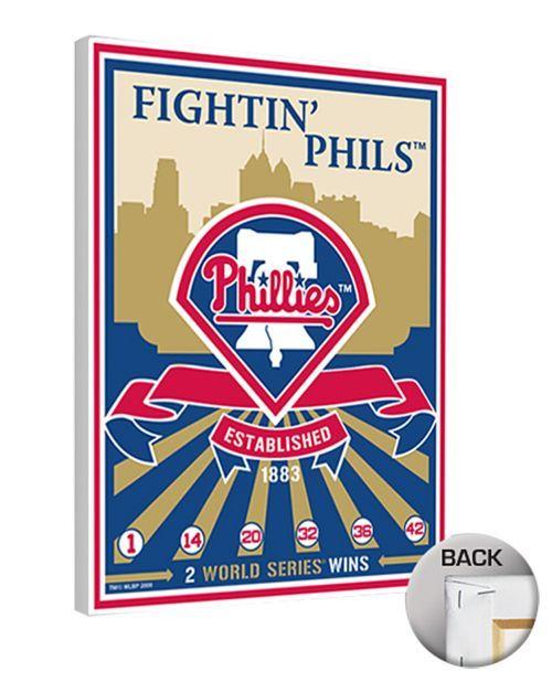 Philadelphia Phillies Team Logo - That's My Ticket Philadelphia Phillies Team Logo Canvas Print