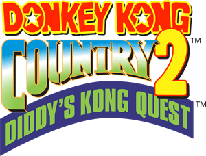 Donkey Kong Logo - DONKEY KONG COUNTRY 2 - Diddy's Kong Quest Logo Vector (.CDR) Free ...