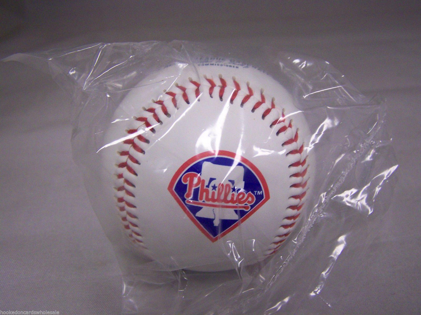 Philadelphia Phillies Team Logo - Philadelphia Phillies Team Logo Ball MLB Baseball Rawlings