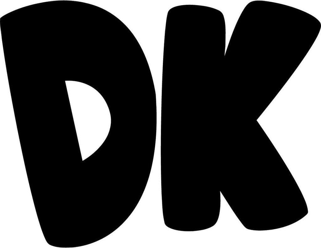 Donkey Kong Logo - care & decor > vehicle decor > vehicle decals