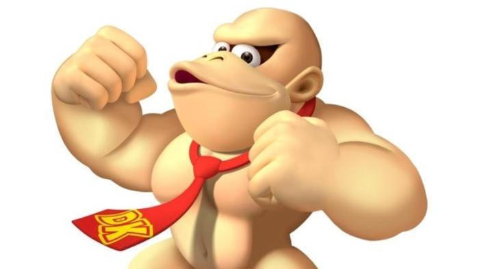 Donkey Kong Logo - You Can't Unsee This Completely Shaved Donkey Kong | NintendoSoup