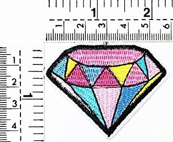 Cartoon Diamond Logo - Amazon.com: Diamond Jewelry gem accessories Priceless Carat logo ...