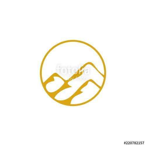 Round Mountain Logo - Round Mountain Logo Stock Image And Royalty Free Vector Files