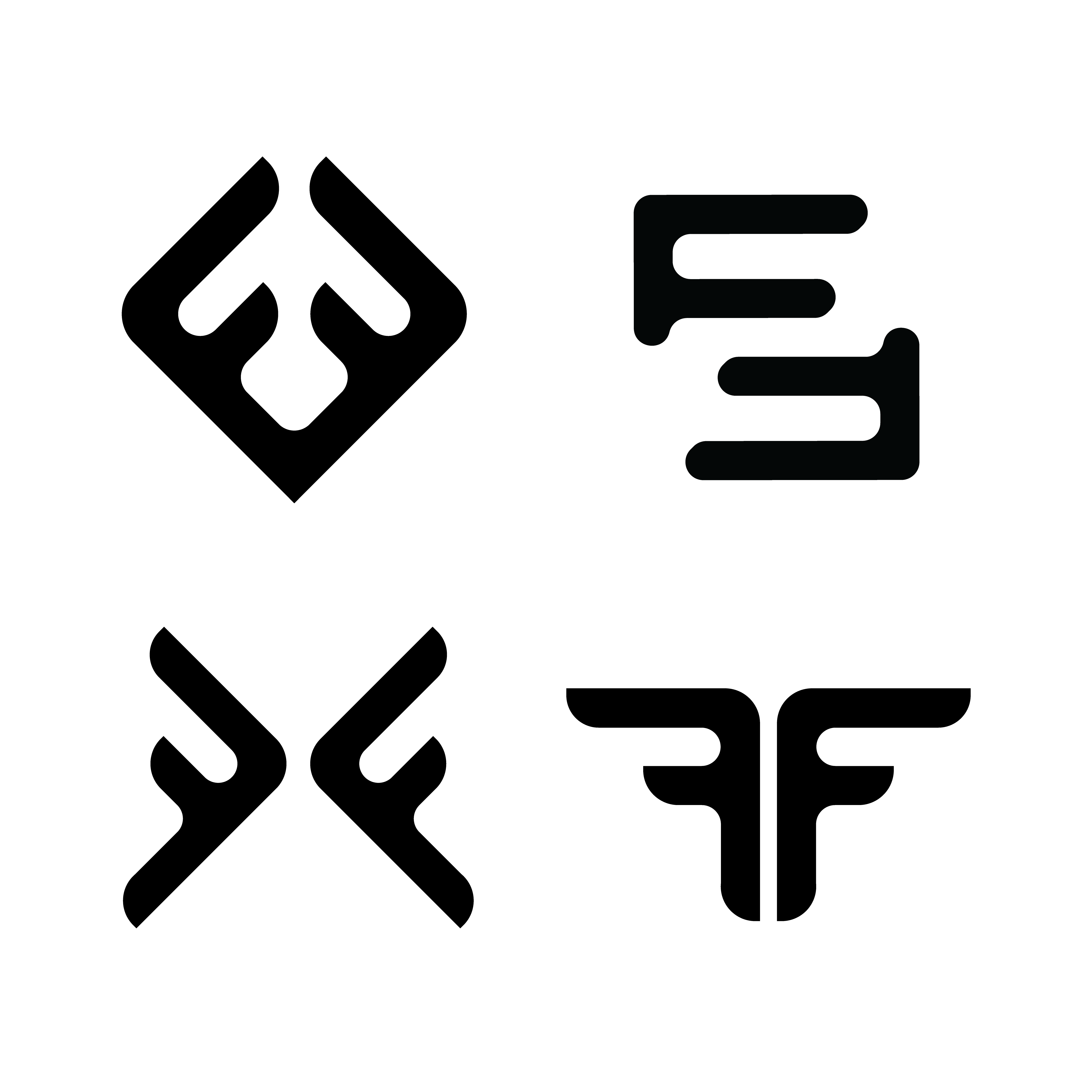 Double F Logo - Double F Logo Mark - The Crit Pit - Graphic Design Forum