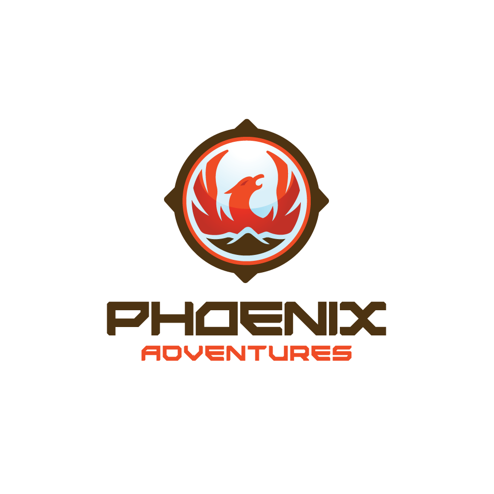 Round Mountain Logo - For Sale—Phoenix Adventures Compass Logo Design