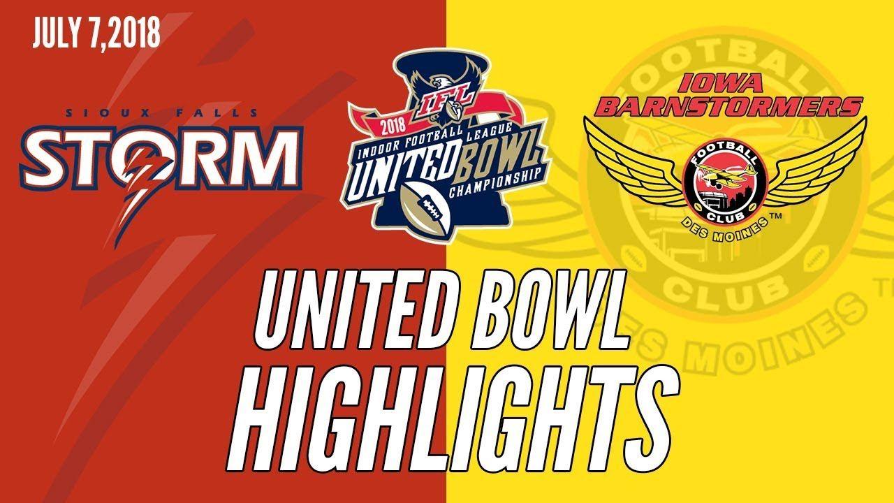 United Bowl Logo - 2018 United Bowl Highlights: Sioux Falls at Iowa - YouTube