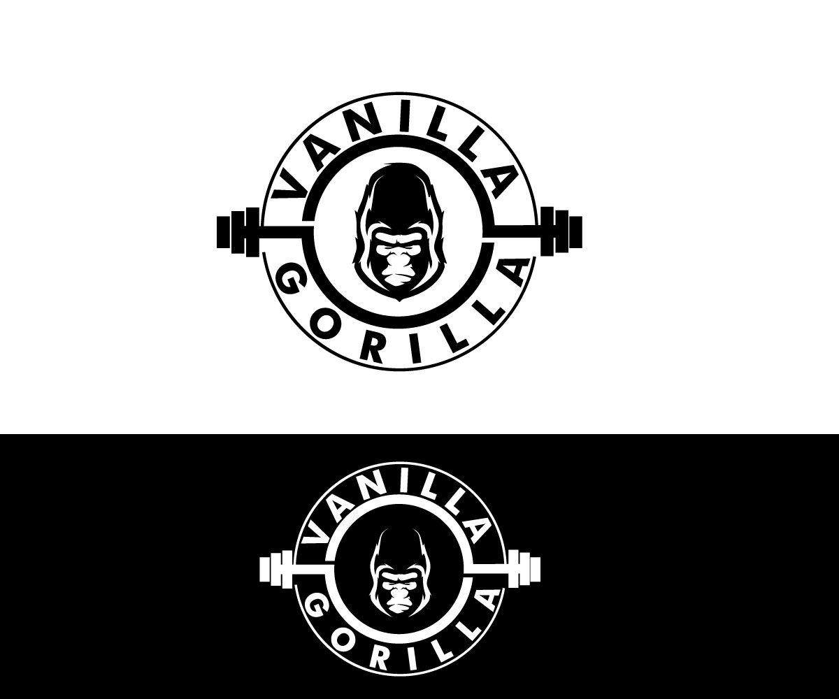 Vanilla Circle Logo - Conservative, Masculine, Fitness Logo Design for Vanilla Gorilla