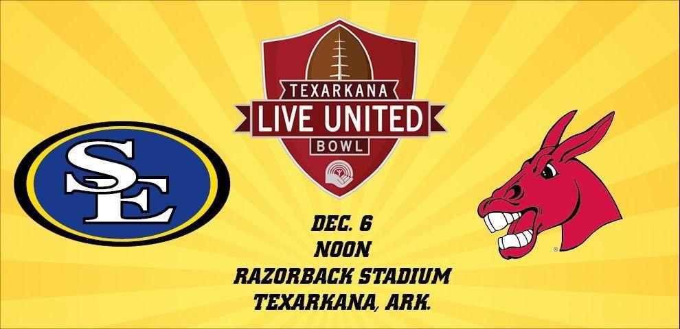 United Bowl Logo - SE to Play in Texarkana Live United Bowl - Southeastern Oklahoma ...