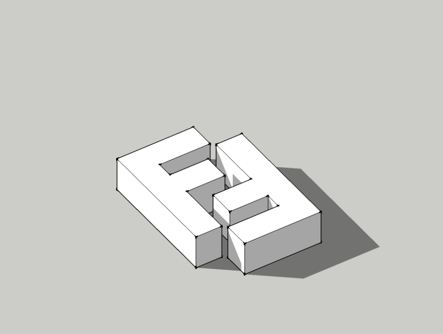 Double F Logo - 2F Design Architects